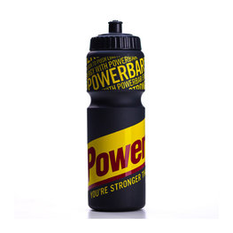 POWERBAR Kolesarska steklenica za vodo - BIG LOGO 750 ml - črna