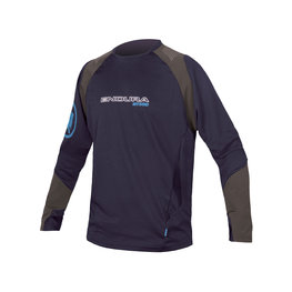 Kolesarski dres z dolgimi rokavi poletni - MT500 BURNER SUMMER - siva/modra