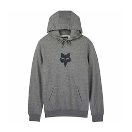 FOX pulover - FOX HEAD FLEECE PO - siva