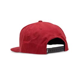 FOX Kolesarska kapa - FOX HEAD SNAPBACK - rdeča