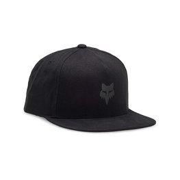 FOX Kolesarska kapa - FOX HEAD SNAPBACK - črna