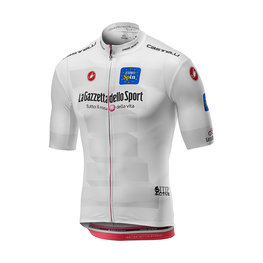 CASTELLI Kolesarski dres s kratkimi rokavi - GIRO SQUADRA 2019 - bela