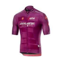 CASTELLI Kolesarski dres s kratkimi rokavi - GIRO SQUADRA 2019 - vijolična