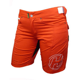 HAVEN Kolesarske kratke hlače brez naramnic - AMAZON LADY - rdeča