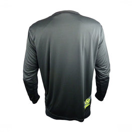 HAVEN Kolesarski dres z dolgimi rokavi poletni - NAVAHO LONG MTB - zelena/črna