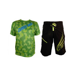 HAVEN Kolesarski MTB set - CUBES NEO - zelena/črna