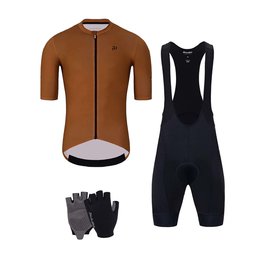 HOLOKOLO Kolesarski mega set - VICTORIOUS - rjava/črna