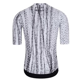 HOLOKOLO Kolesarski dres s kratkimi rokavi - TYRES ELITE - črna/bela