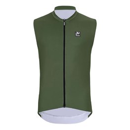 HOLOKOLO majica brez rokavov in kratke hlače - AIRFLOW - zelena/črna