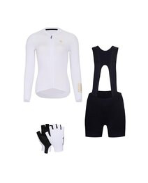 RIVANELLE Kolesarski mega set - VICTORIOUS - bela/črna