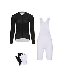 RIVANELLE Kolesarski mega set - VICTORIOUS - črna/bela