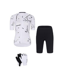 RIVANELLE Kolesarski mega set - PASSION - črna/bela