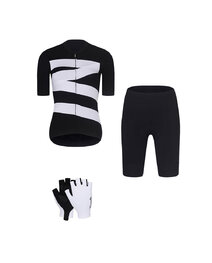 RIVANELLE Kolesarski mega set - MISSVELOAIRE - črna/bela