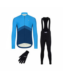 HOLOKOLO Kolesarski mega set - ARROW II. WINTER - črna/modra