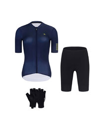 RIVANELLE Kolesarski mega set - VICTORIOUS GOLD - modra/črna