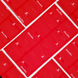 Kolesarski grelnik vratu - POP - rdeča