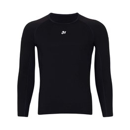 HOLOKOLO Kolesarska  majica z dolgimi rokavi - WINTER BASE LAYER - črna