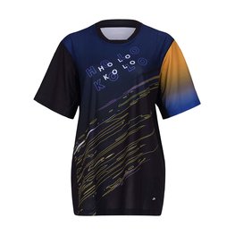 HOLOKOLO Kolesarski dres s kratkimi rokavi - UNIVERSE MTB - rjava/črna