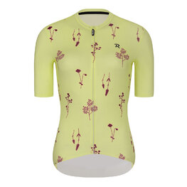 RIVANELLE Kolesarski dres kratek rokav in kratke hlače - METTLE LADY  - rumena/črna