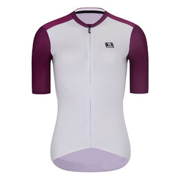 RIVANELLE Kolesarski dres kratek rokav in kratke hlače - TECHNICAL  - bela/črna/bordo