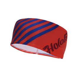 HOLOKOLO Kolesarski trak za lase - SUMMER HEADBAND LADY - rdeča/modra