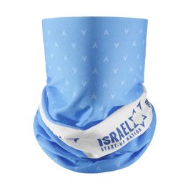 KATUSHA SPORTS Kolesarski grelnik vratu - ISRAEL 2020 - bela/svetlo modra