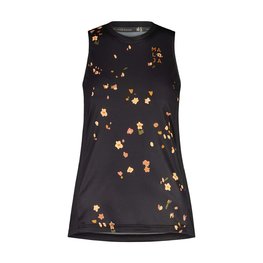 MALOJA Kolesarska  majica brez rokavov - TRECIMEM. LADY - črna