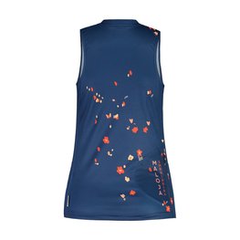 MALOJA Kolesarska  majica brez rokavov - TRECIMEM. LADY - modra