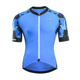 MONTON Kolesarski dres s kratkimi rokavi - DISGUISER II - rdeča