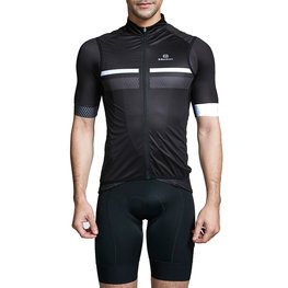 MONTON Kolesarski brezrokavnik - PERSEVERANCE - črna