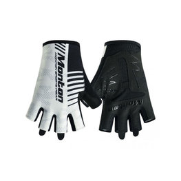 MONTON Kolesarske rokavice s kratkimi prsti - CARTER - bela