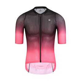 MONTON Kolesarski dres s kratkimi rokavi - SPACE - črna/rdeča