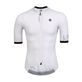 MONTON Kolesarski dres s kratkimi rokavi - QUEST - bela