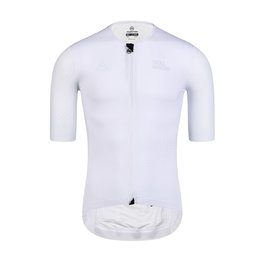 MONTON Kolesarski dres s kratkimi rokavi - WIND - bela