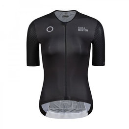 MONTON Kolesarski dres s kratkimi rokavi - SPIRIT LADY - črna