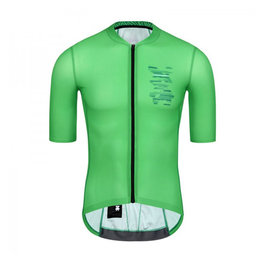 MONTON Kolesarski dres s kratkimi rokavi - HERMITT - zelena