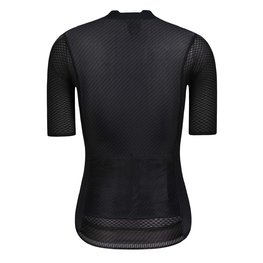 MONTON Kolesarski dres s kratkimi rokavi - PRO CARBONFIBER LADY - črna