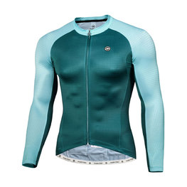 MONTON Kolesarski dres z dolgimi rokavi poletni - LEJO SUMMER - zelena