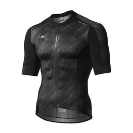 MONTON Kolesarski dres s kratkimi rokavi - TRANQUILITY - črna