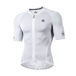 MONTON Kolesarski dres s kratkimi rokavi - TRAVELLER 2.0 - bela