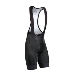 MONTON Kolesarske kratke hlače z naramnicami - TRANSCENDENCY LADY - črna