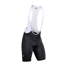 MONTON Kolesarske kratke hlače z naramnicami - MOVEMENT LADY - črna