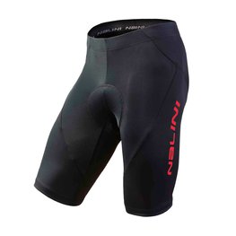 NALINI Kolesarske kratke hlače brez naramnic - AHS GRUPPO - rdeča/črna