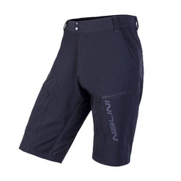 NALINI Kolesarske kratke hlače brez naramnic - AIS CLICK MTB - črna