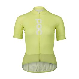POC Kolesarski dres s kratkimi rokavi - ESSENTIAL ROAD LADY - rumena