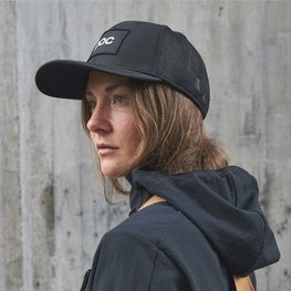 POC Kolesarska kapa - TRUCKER - bela/črna