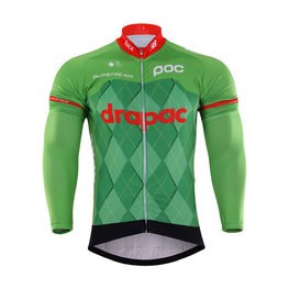 BONAVELO Kolesarski dres z dolgimi rokavi zimski - CANNONDALE 2017 WNT - zelena