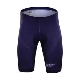 BONAVELO Kolesarske kratke hlače brez naramnic - MOVISTAR 2017  - modra