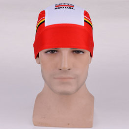 Kolesarska  bandana - LOTTO 2018 - rdeča/bela