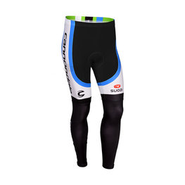 Kolesarske dolge hlače brez naramnic - CANNONDALE 2013 WNT - črna/bela/svetlo modra